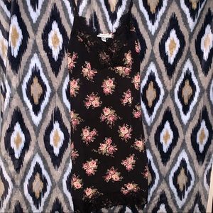 black lace dress